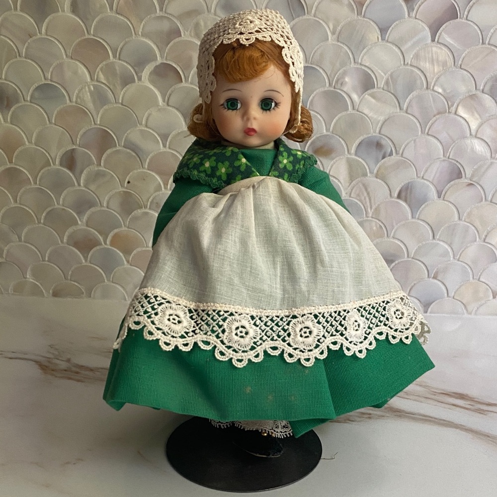 Madame Alexander Ireland Green and White Lace Doll-International